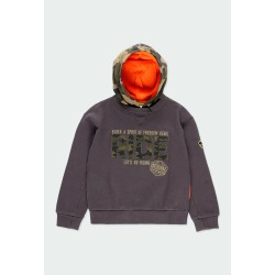 Sudadera felpa con capucha de niño Boboli