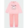 Pijama terciopelo topitos de niña Boboli