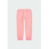 Pijama terciopelo topitos de niña Boboli