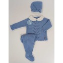Conjunto polaina 3 piezas bodoques Juliana