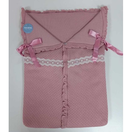 Saco bebe puntilla Juliana