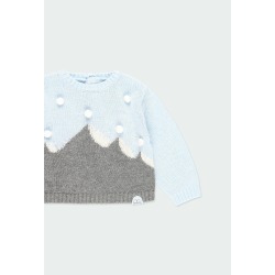 Conjunto punto combinado de bebé niño Boboli