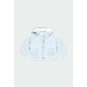 Chaqueta tricotosa con capucha bebé Boboli