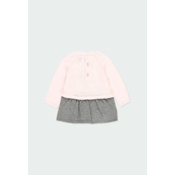 Vestido tricotosa "pingüino" bebé Boboli