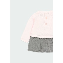 Vestido tricotosa "pingüino" bebé Boboli