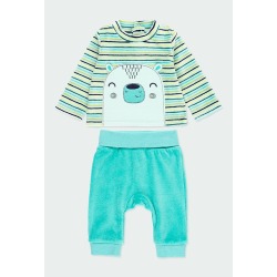 Pack punto listado de bebé niño Boboli