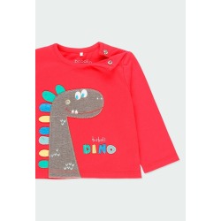 Camiseta punto "dinosaurio" de bebé Boboli