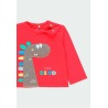 Camiseta punto "dinosaurio" de bebé Boboli