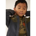 Chaqueta felpa con bolsillos de niño Boboli
