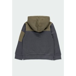 Chaqueta felpa con bolsillos de niño Boboli