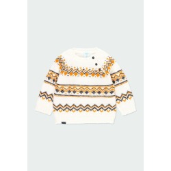 Jersey tricotosa "cenefas" bebé niño Boboli