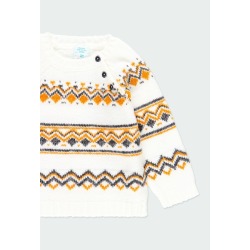Jersey tricotosa "cenefas" bebé niño Boboli