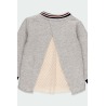 Sudadera felpa con guipur bebé niña Boboli