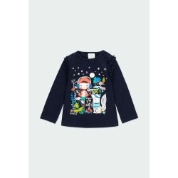 Camiseta punto estampada bebé niña Boboli