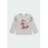 Camiseta con volantes de bebé niña Boboli