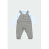 Pelele punto cuadros de bebé niño Boboli