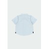 Camisa fil a fil manga corta de bebé Boboli