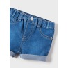 Conjunto pantalón corto tejano bebe niño Mayoral
