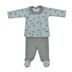 Conjunto c/bebe tablas perritos