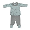 Conjunto c/bebe tablas perritos