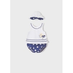 Conjunto short y gorro ECOFRIENDS niña Mayoral