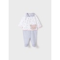 Conjunto polaina ECOFRIENDS osito bebe niña Mayoral