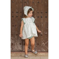 Vestido bebe braguita y capota La Ormiga