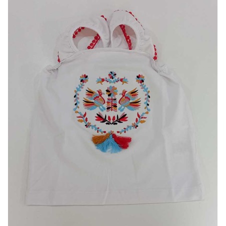 Camiseta niña tirantes etnica La Ormiga