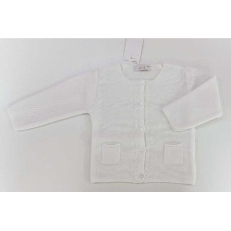 Chaqueta bebe niño hilo ml A&J