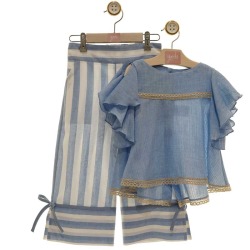 Conjunto infantil niña "Familia Nilo" Yoedu