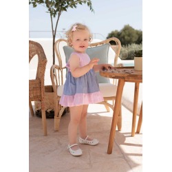 Vestido bebe rayas Miranda