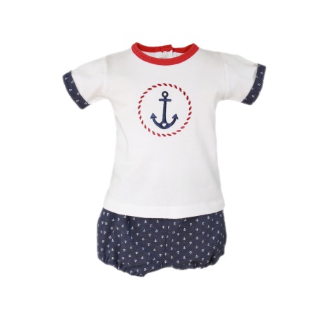 Conjunto bebe niño marinero Miranda