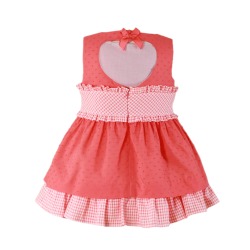 Vestido infantil plumeti Miranda