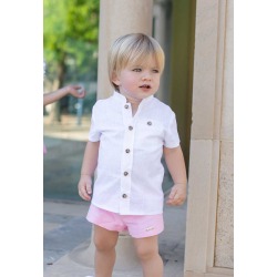 Camisa niño manga corta...
