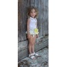 Conjunto ranita bebe niña corazones Vera