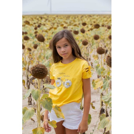 Camiseta niña margarita La Ormiga