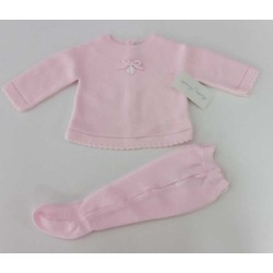 Conjunto bebe ml hilo Capri...