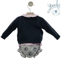 Conjunto baby 3 piezas "Westy" Yoedu