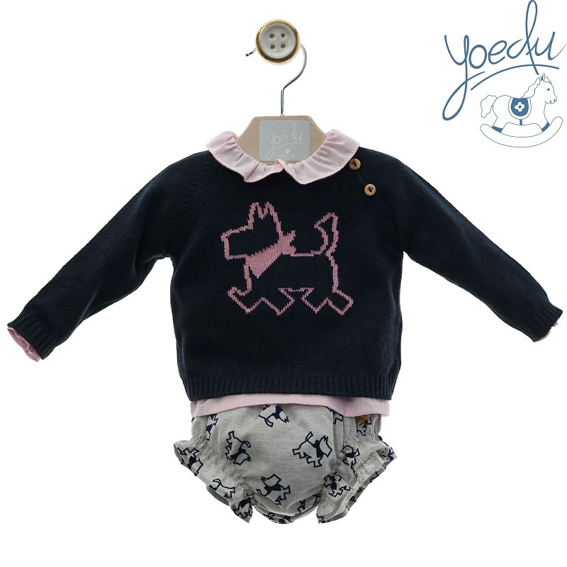 Conjunto baby 3 piezas "Westy" Yoedu