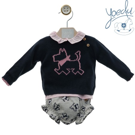 Conjunto baby 3 piezas "Westy" Yoedu