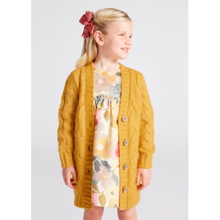 Rebeca tricot trenzas niña ECOFRIENDS Mayoral