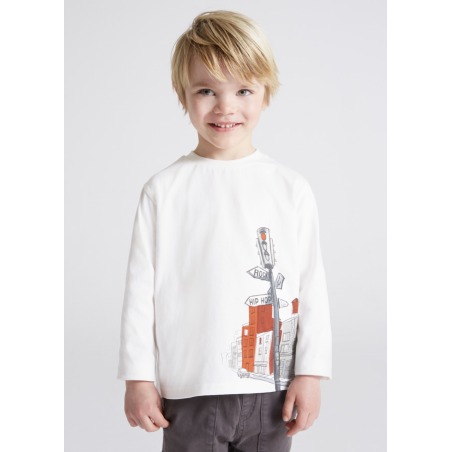 Camiseta manga larga niño gráfica ECOFRIENDS Mayoral