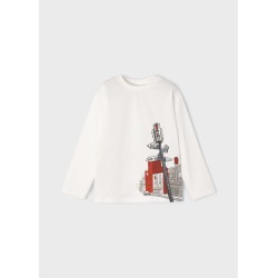 Camiseta manga larga niño gráfica ECOFRIENDS Mayoral