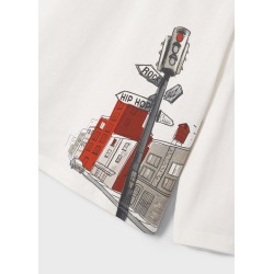 Camiseta manga larga niño gráfica ECOFRIENDS Mayoral