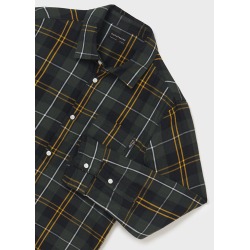 Camisa manga larga cuadros niño ECOFRIENDS Mayoral