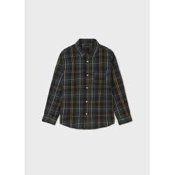 Camisa manga larga cuadros niño ECOFRIENDS Mayoral