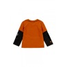 Camiseta punto doble manga niño Boboli