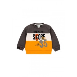 Sudadera felpa tricolor...