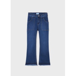 Pantalón vaquero flared fit...