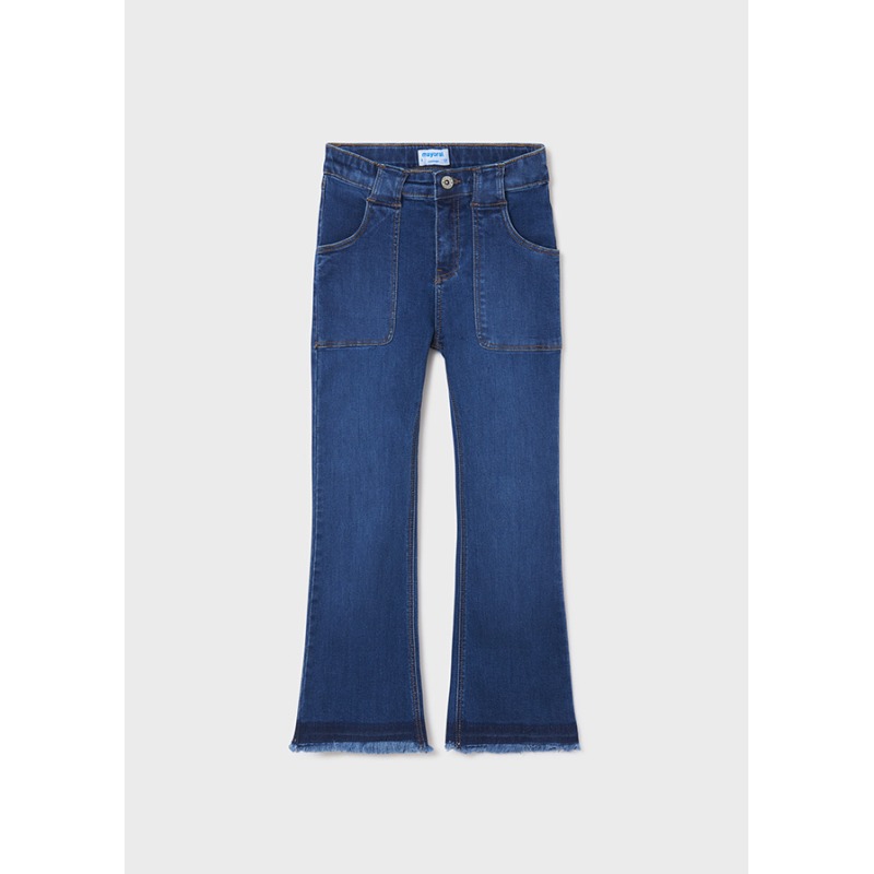 Pantalón vaquero flared fit chica Mayoral